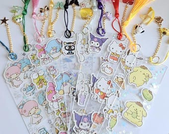 Sanrio Acrylic Charm Bookmarks!