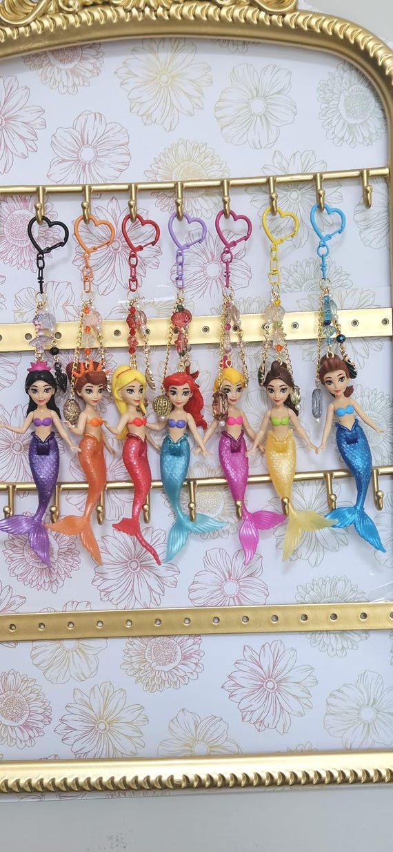 Ariel & Sisters Beaded Keychains!! | Restock!!!