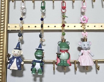 Whimsical Fairytale Charm Keychains!