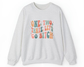 1 2 3 Let's Go B! Unisex Crewneck Sweatshirt