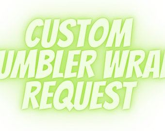 individuelle Tumbler Wrap