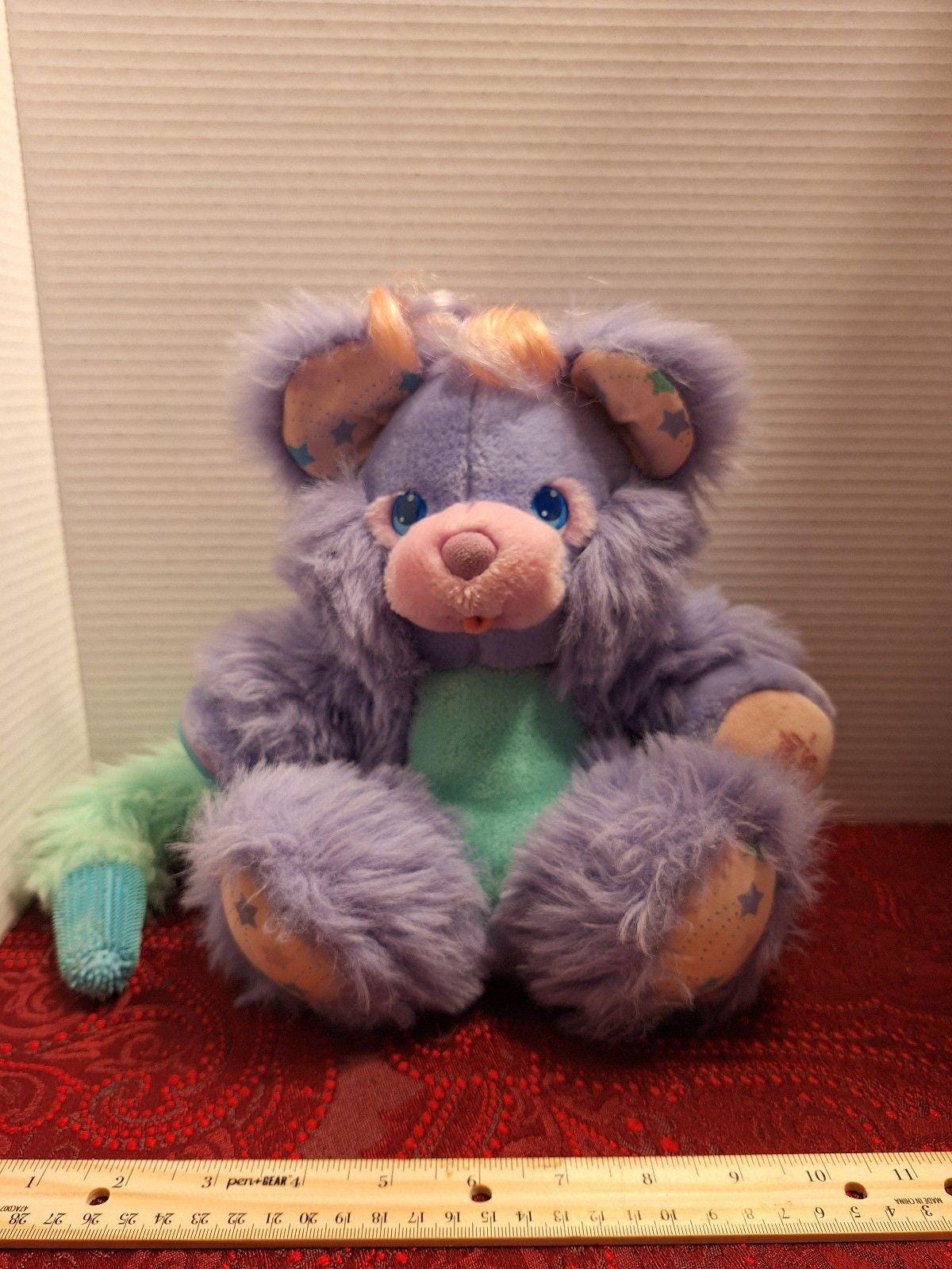 アメトイ　ブラッシュアラブズ　ヴィンテージ　テディベア　パープルミント アメトイブラッシュアラブズヴィンテージテディベアパープルミント