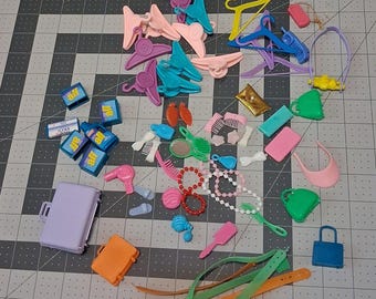 Vintage Barbie and Clone Fashion Doll Accessories