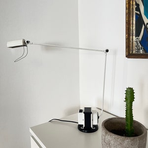 Vintage Daphine Tischlampe von Tommaso Cimini: Mid-Century Modern Lumina Italia
