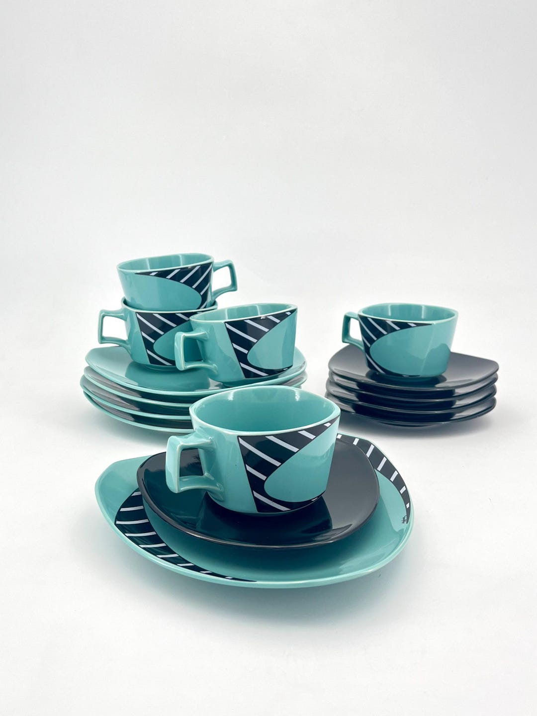 Plat Memphis Design, Dorothy Hafner, Rosenthal, 80s