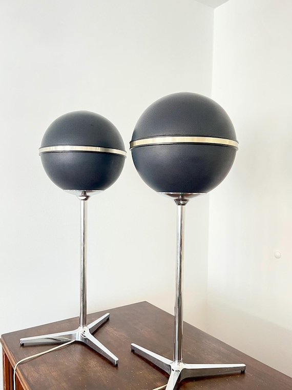 Original Vintage Grundig Audiorama 7000 / 8000 Spherical Speakers