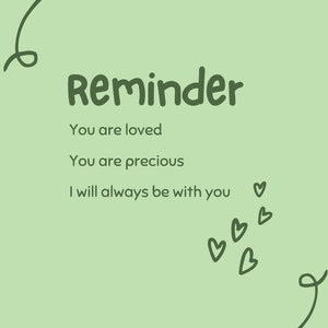Reminder Wall Art Print, inspirational wall art, home decor, christian print,  Digital download, bedroom wall art, gift for loved one