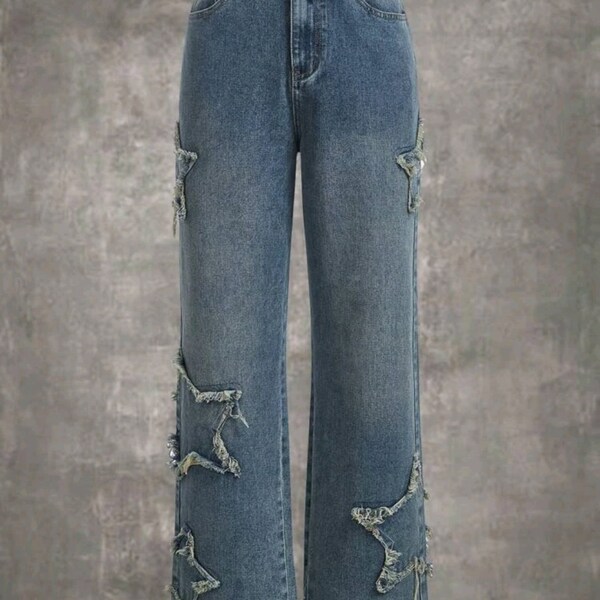 Jean étoilé | pantalon 3D