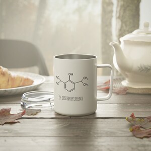 Propofol Travel Coffee Mug, 10oz