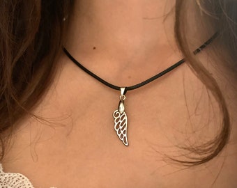 Flügel Anhänger Kette