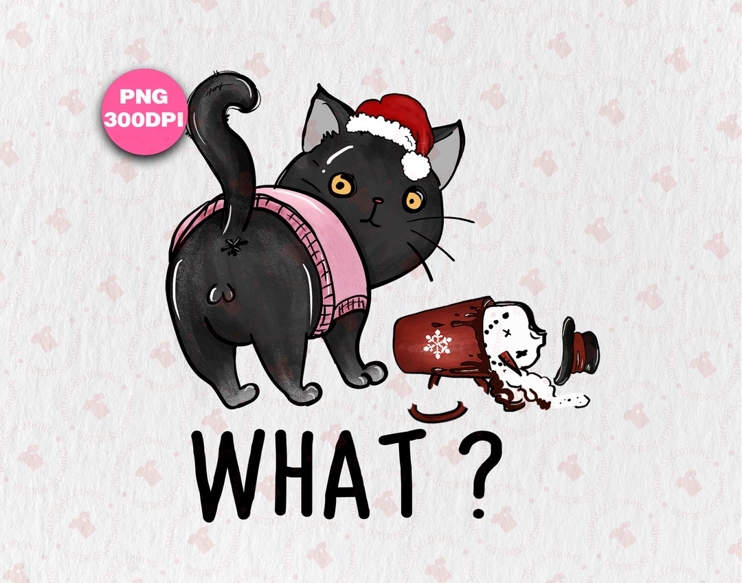 Meowy Catmas Png Meowy Christmas PNG Cat Christmas - Etsy