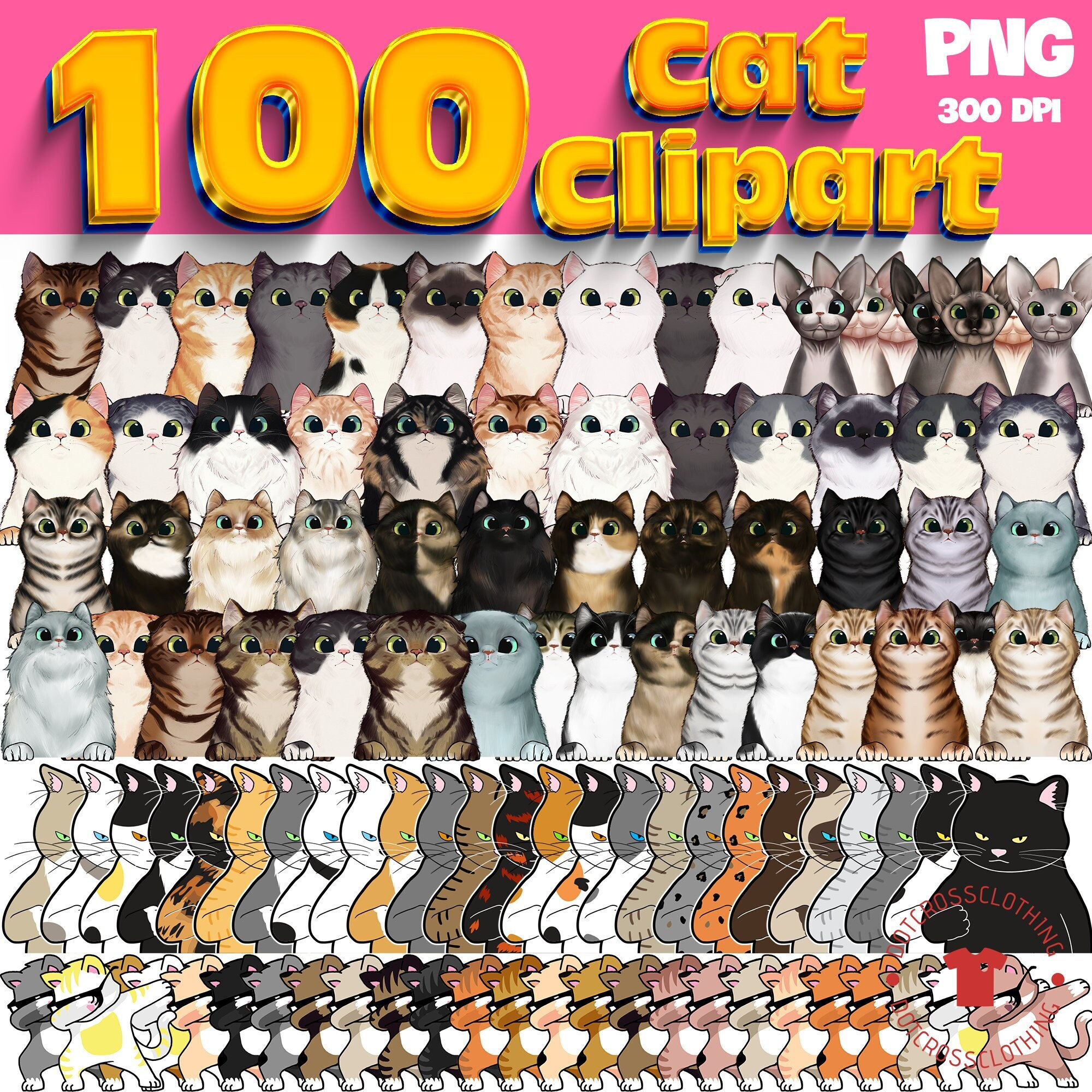 Cat Colors & Coat Patterns Poster-kitty Breed Markings  Identification-kitten Type Id-cat Lover Print-veterinary Office Decor-kids  Room Wall -  Australia