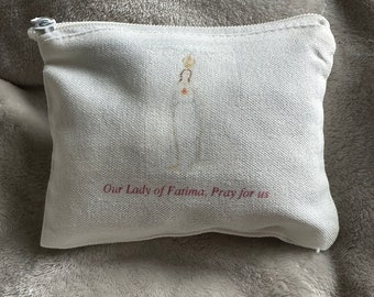 Small Chapel Veil Pouch - Our Lady of Fatima