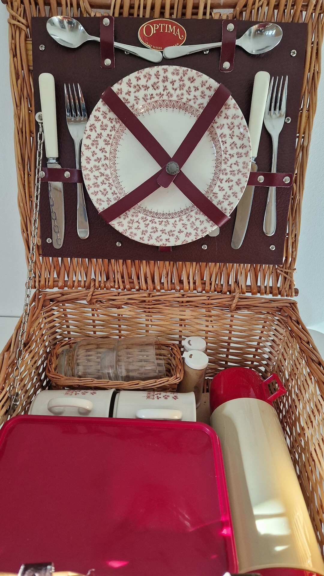 Stunning Vintage Picnic Set for Two Etsy UK