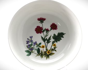 A Mikasa Maxima Summer Symphony Bowl, 8" round floral vegetable bowl by Mikasa, Super Strong Fine China Bowl with Floral Pattern