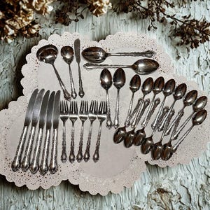 International Silver Company カトラリーセット The International Silver Company Silverware Set - Etsy