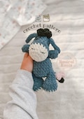 Crochet Mini Donkey Plushie Pattern - PDF pattern in English (US terms) - The Honey Bunch product logo