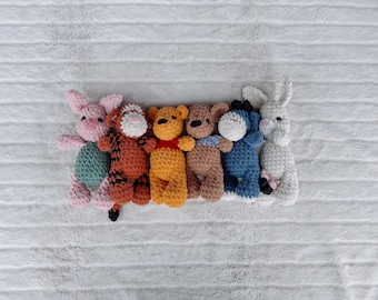 MADE TO ORDER - The Honey Bunch - Handmade Plushie, Childhood Nostalgia, Baby Gift, Nursery Decor, Vintage Classic Friends, Woodland