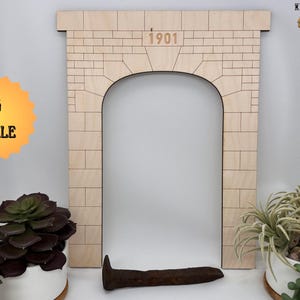 G Scale Unfinished Stone Tunnel, Train Portal, Railroad Modeling
