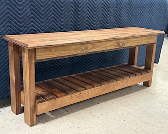 Locking Hidden Storage Bench