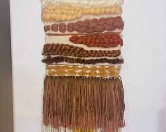 70s inspired colored Wall Weaving Decor