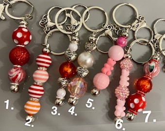 Beaded Keyrings