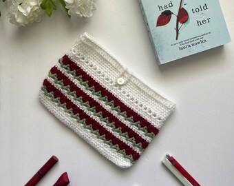 Crochet Tulip Book Sleeve