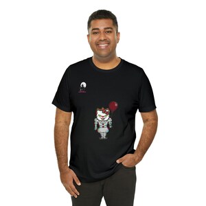 PENNYWISE Horror Hello Kitty T-Shirt! Von TheSlayBoyHauntedMansion Bild 6