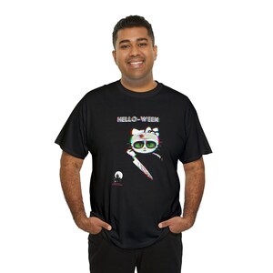 HELLO-WEEN! Halloween Horror Hello Kitty T-shirt! By TheSlayboyHauntedMansion image 6