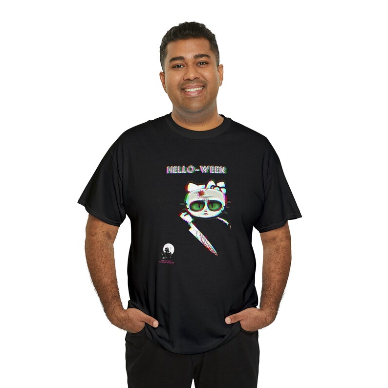 HELLO-WEEN! Halloween Horror Hello Kitty T-shirt! By TheSlayboyHauntedMansion image 6