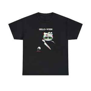 HELLO-WEEN! Halloween Horror Hello Kitty T-shirt! By TheSlayboyHauntedMansion image 1