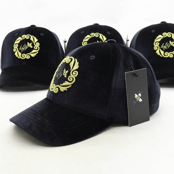 Velvet Buzz Baseball Hat (black), Velvet Fashion Hat for Men  display picture 1