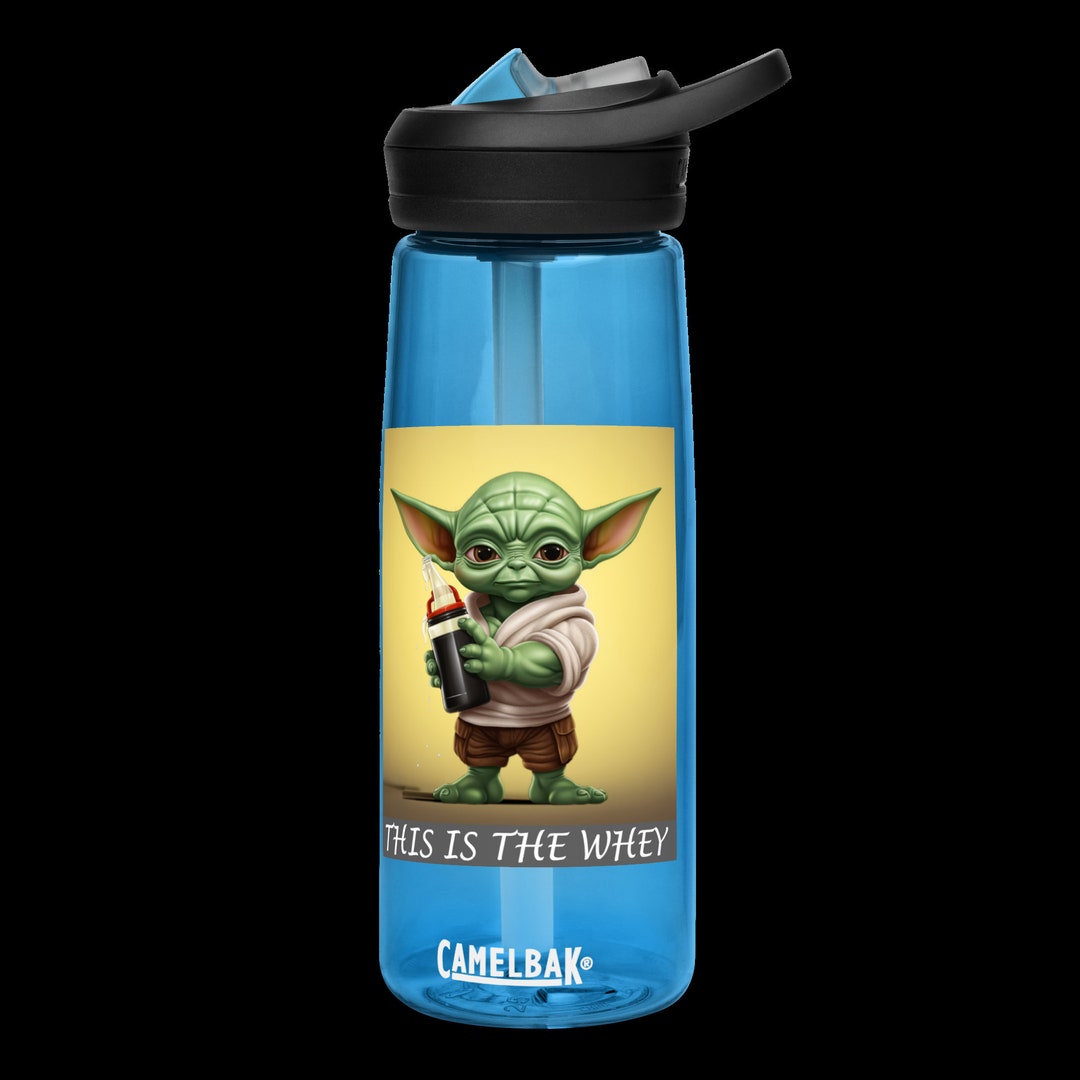 Bodybuilding Baby Yoda Grogu. this is the Whey Etsy