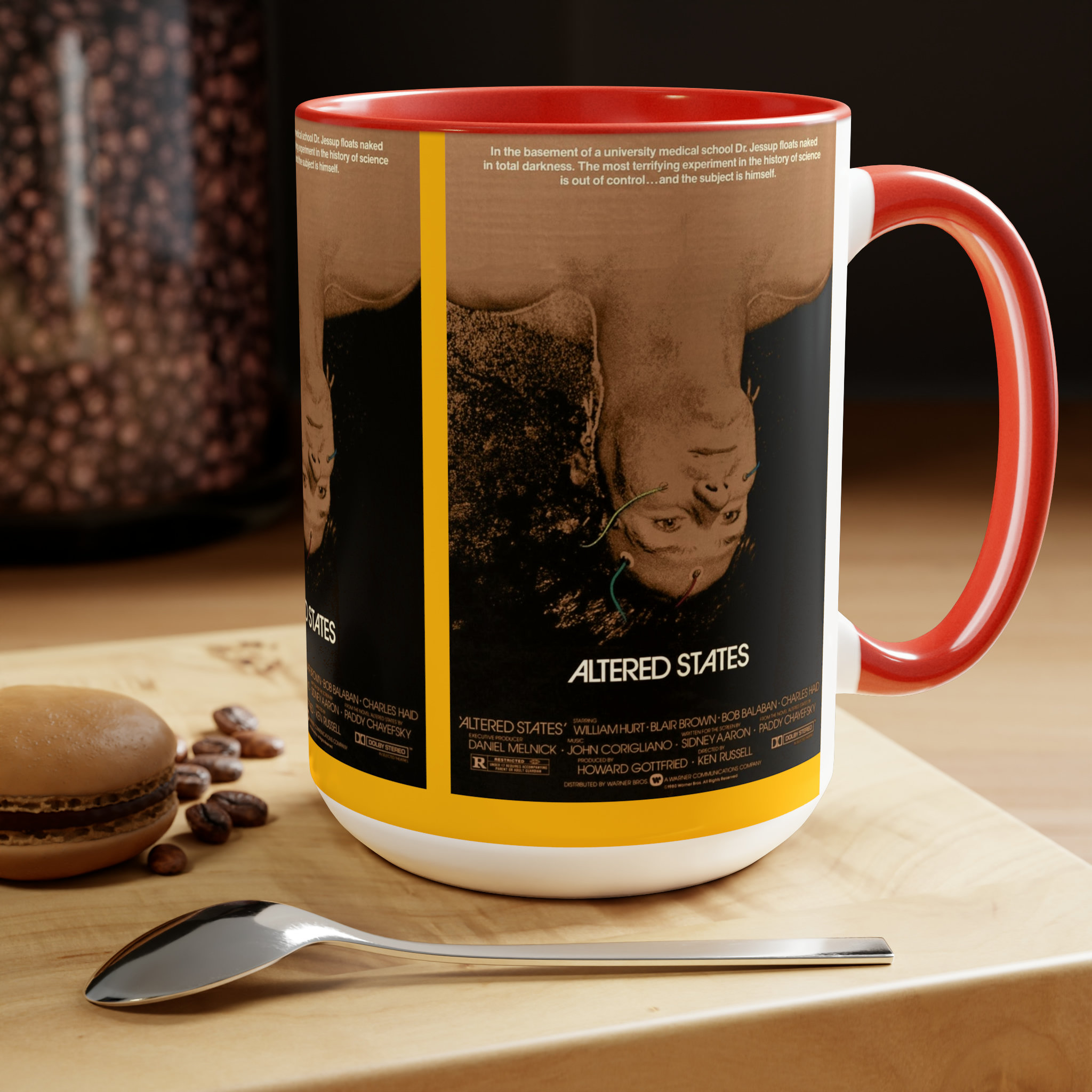 15oz. Altered States 80s Sci Fi Film Ken Russell Fantasy Film William Hurt  Blair Brown Two-tone Coffee Mugs, 15oz - Etsy
