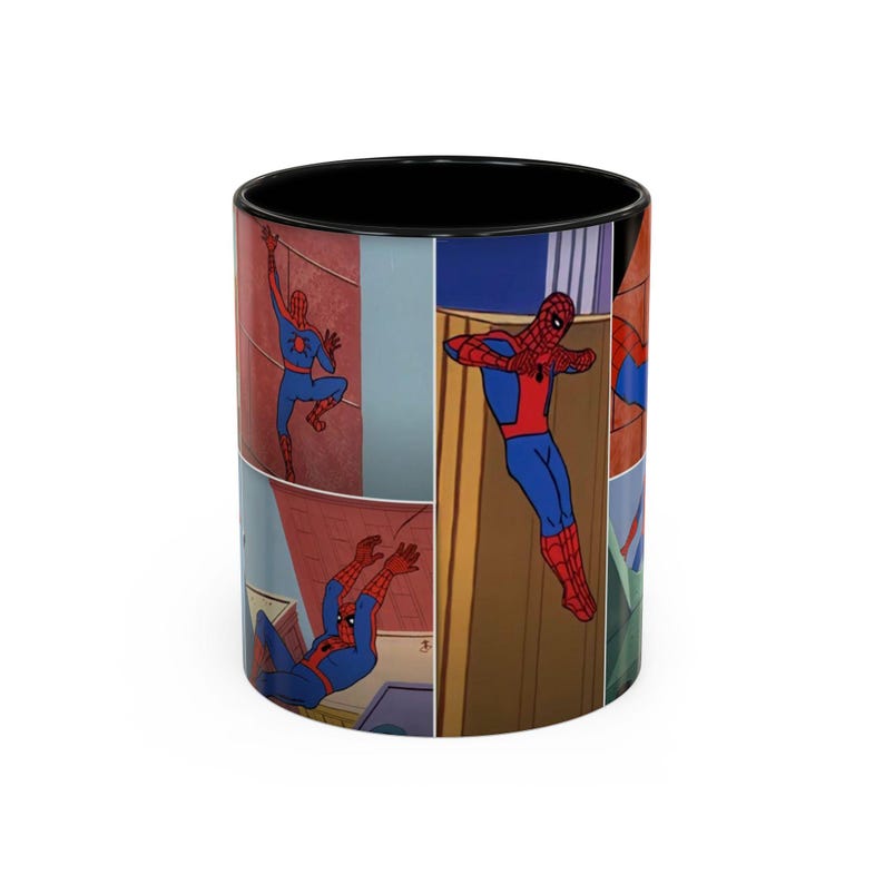 11oz. Nick Parker Spidey Accent Coffee Mug (11,oz.) image 2