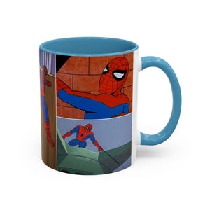 11oz. Nick Parker Spidey Accent Coffee Mug (11,oz.) image 1