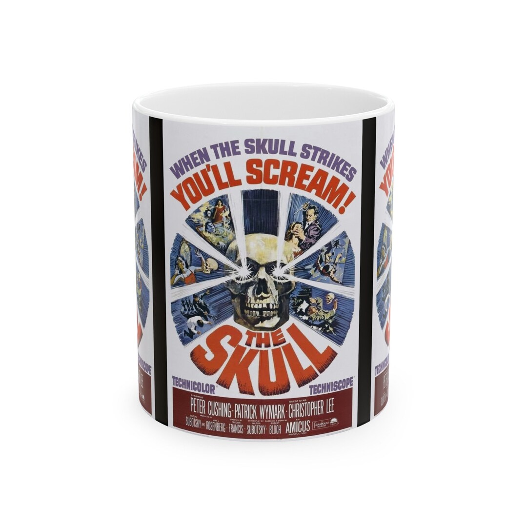 Fabulous Chrome Plated Ceramic Gold Mug - Jedidiah Sawyer Chainsaw - View #6