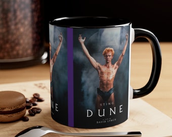 11oz.  1984 Sting D. Lynch rare picture For the hardcore Dune Fan   movie Accent Coffee Mug, 11oz