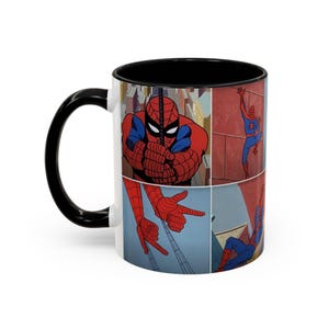 11oz. Nick Parker Spidey Accent Coffee Mug (11,oz.) image 4
