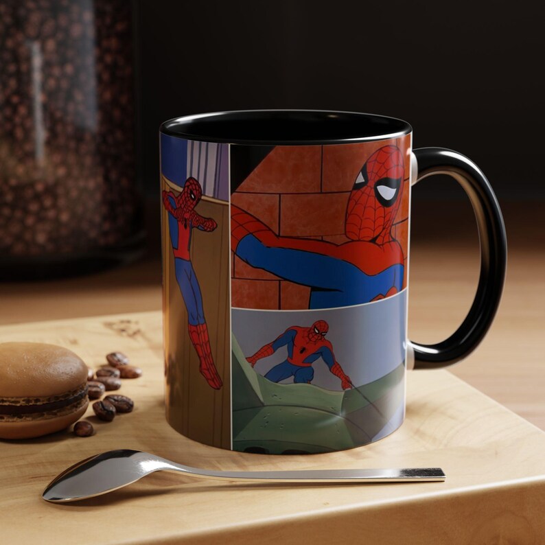 11oz. Nick Parker Spidey Accent Coffee Mug (11,oz.) image 6