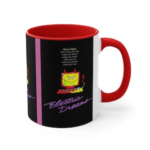 11oz. Electric Dreams 80s cheese comedy San Francisco film Accent Coffee Mug, 11oz  mug gift
