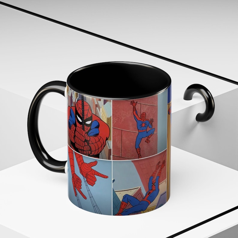 11oz. Nick Parker Spidey Accent Coffee Mug (11,oz.) image 7