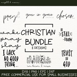 Scripture svg Bundle, Religious svg bundle,Christian svg bundle,  Bible Verse svg, Cut Files for Cricut, bible quote svg, Jesus Svg, God png