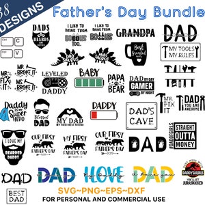 38 Pacote SVG do Dia dos Pais, Melhor Pai de Todos os Tempos svg, Papai Eu Te Amo svg, Super Pai svg, Pai svg, Dia dos Pais svg, Cool Dad svg, Família svg