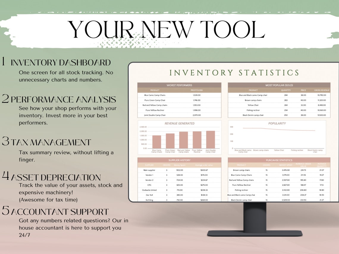 inventory small business template – free google... Inventory Template for Small Business Inventory Tracker Spreadsheet ...