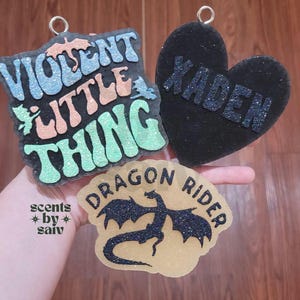 Xaden Car Freshie - Custom Decorative Air Freshener - Perfect for Fourth Wing Fans!