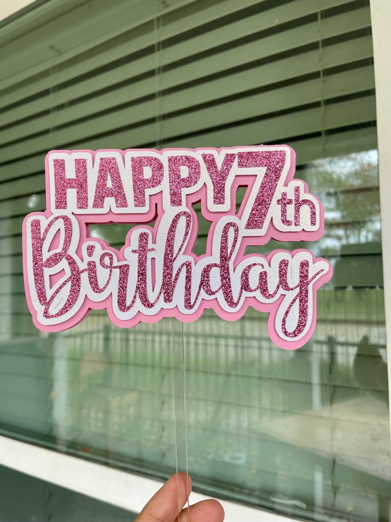 Custom Cake Topper Etsy