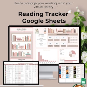 Foglio di calcolo Google per il monitoraggio dei libri, foglio di calcolo del registro dei libri, monitoraggio degli scaffali dei libri, recensione del libro, progressi di lettura, registro di lettura digitale, regalo per gli amanti dei libri