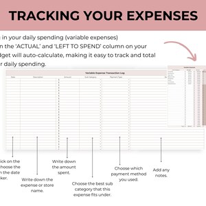 tracking expenses