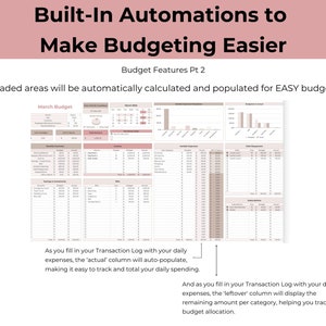 Simple Budget Template: Google Sheets, Weekly/Bi-Weekly or Monthly image 4